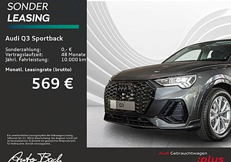 Audi Q3 Sportback S line 35TFSI Stronic Navi LED Panorama virtual GRA EPH