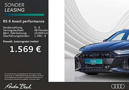 Audi RS6 RS 6 Avant performance tiptronic