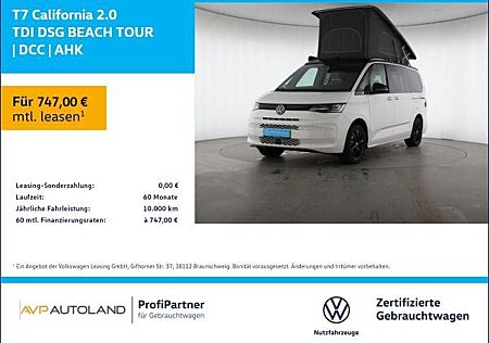 VW T6 California Volkswagen California T7 2.0 TDI DSG BEACH TOUR | DCC | AHK