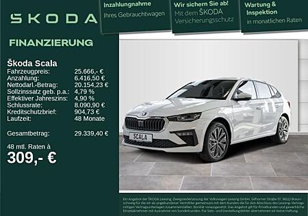 Skoda Scala Selection 1,0 TSI 85kW - SHZ R-KAM NAVI BIS 28.11.25
