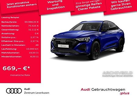Audi Q8 e-tron ab mtl. 549 €¹ S-Line AHK HUD NAVI ACC LUFT