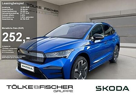 Skoda Enyaq SOFORT VERFÜGBAR! RS Lounge DCC AHK Navi ACC HUD 360 Pano