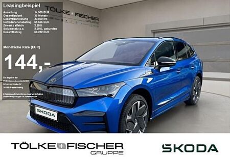 Skoda Enyaq SOFORT VERFÜGBAR! RS Lounge DCC AHK Navi ACC HUD 360 Pano