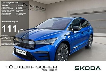 Skoda Enyaq SOFORT VERFÜGBAR! RS Lounge DCC AHK Navi ACC HUD 360 Pano