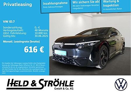 VW ID.7 Volkswagen GTX 4M IQ WÄPU AR-HUD 360° AHK 20" IDA ACC