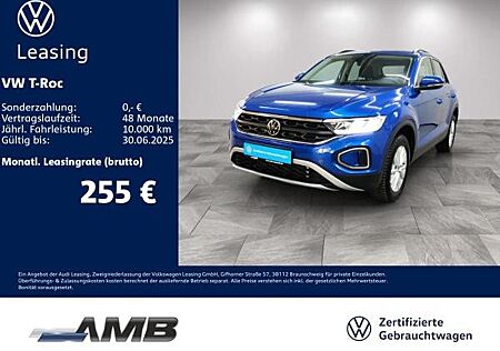 VW T-Roc Volkswagen Life 1.5 TSI AHK/Navi/Standhz/RFK/06.29Garantie