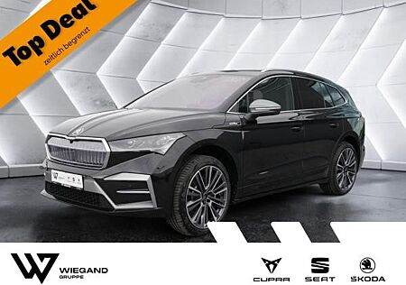 Skoda Enyaq 85X L&K NAVI AHK ACC HUD SITZBELÜFTUNG LED *140*