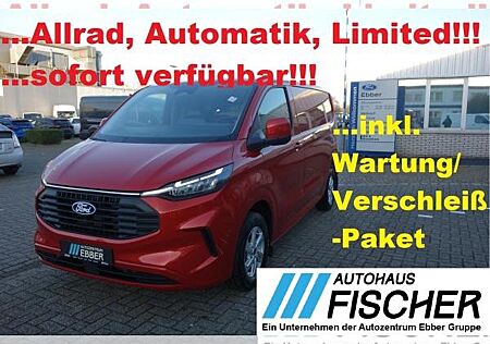 Ford Transit Custom 320 L1 Limited AWD Autom. +Wartung/Verscheiß!!!SOFORT!!!