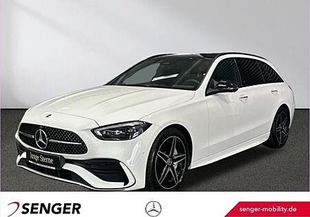 Mercedes-Benz C 200 T d AMG Line Night Panorama AHK Digital-L.