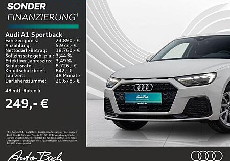 Audi A1 Sportback advanced 25TFSI LED virtual EPH DAB