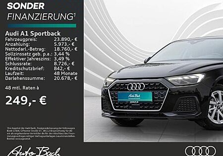 Audi A1 Sportback advanced 25TFSI LED virtual EPH DAB
