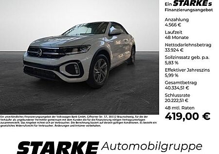 VW T-Roc Volkswagen Cabriolet 1.5 TSI DSG R-Line