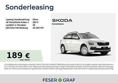 Skoda Kamiq Essence 1,0 TSI *SMART-LINK*SZH*PDC.HI*