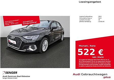 Audi A3 Sportback 30 TDI virtual cockpit BT LED GRA