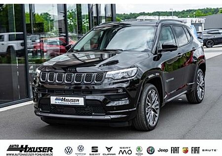 Jeep Compass e-Hybrid SUMMIT 1.5 MHEV DCT MY25 SOFORT PREMIUM SICHERHEIT EL. HECKKL. NAV KAMERA