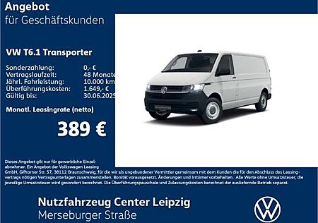 VW T6 Transporter Volkswagen T6.1 Transporter Kasten 2.0 l TDI DSG*PDC
