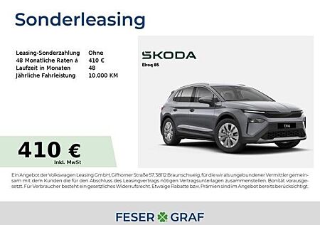 Skoda Elroq 85 KESSY*ACC*NAVI*KAMERA*SZH*19Alu
