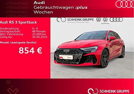 Audi RS3 RS 3 Sportback S tronic Matrix Sonos Pano 280kmh