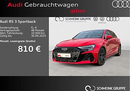 Audi RS3 RS 3 Sportback S tronic Matrix Sonos Pano 280kmh