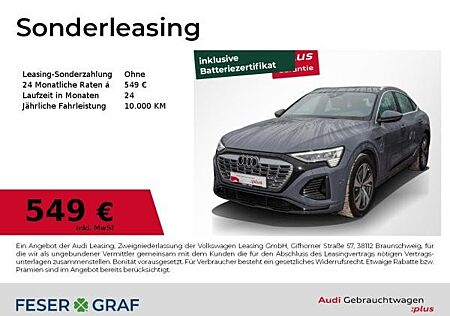 Audi Q8 Sportback 55 e-tron S line /Matrix/AHK/HuD/AC