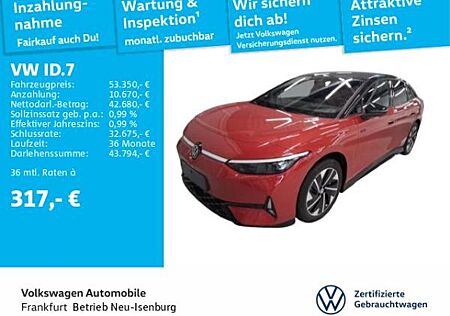VW ID.7 Volkswagen GTX 4-Motion AHK IQ.DRIVE Alu20" Navi