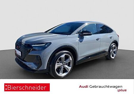 Audi Q4 e-tron Sportback 45 qu S Line edition AHK MATRIX WÄPU CAM 5J. GAR
