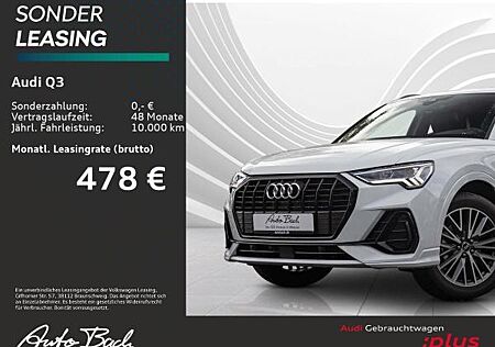 Audi Q3 S line 35TFSI Stronic Navi LED virtual Panorama GRA EPH