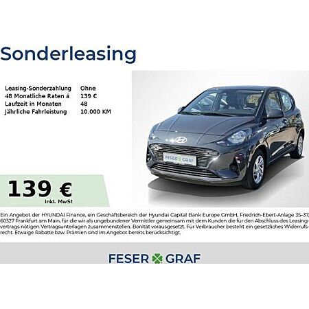 Hyundai i10 leasen