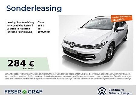 VW Golf Volkswagen 8 Variant Life 1.5 TSI Navi AreaView LED