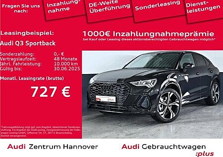 Audi Q3 Sportback S line 40 TFSI quattro S tronic
