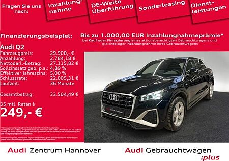 Audi Q2 S line 35 TFSI Matrix Kamera Teilleder virtual