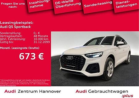 Audi Q5 Sportback S line 55 TFSIe quattro HuD Matrix AHK Kamera B&O