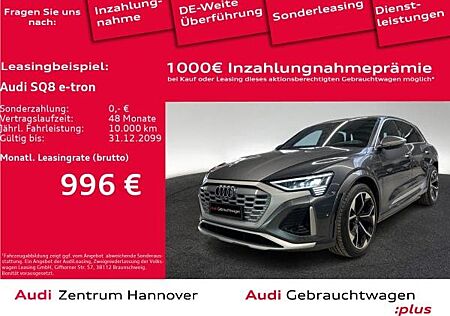 Audi SQ8 e-tron S line quattro HuD Pano Matrix Luft B&O