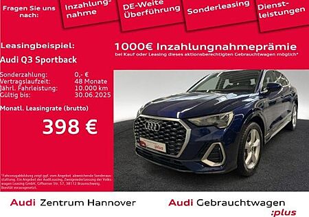 Audi Q3 Sportback S line 35 TFSI AHK virtual ACC Navi LED