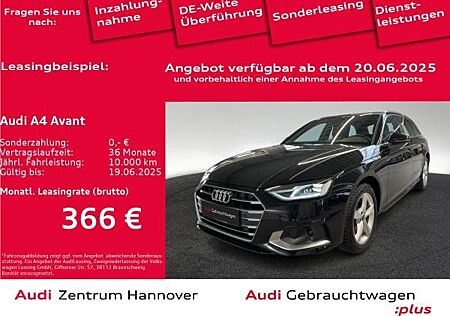 Audi A4 Avant advanced 35 TDI Kamera virtual Teilleder ACC