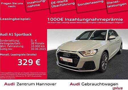 Audi A1 Sportback Advanced 25 TFSI DAB Sportsitze Interface virtual SHZ