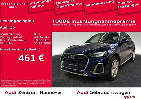 Audi Q5 S line 40 TDI quattro AHK Kamera LED virtual Navi