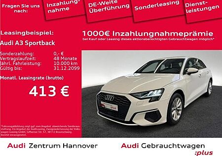 Audi A3 Sportback 30 TDI LED DAB Phone Box light SHZ