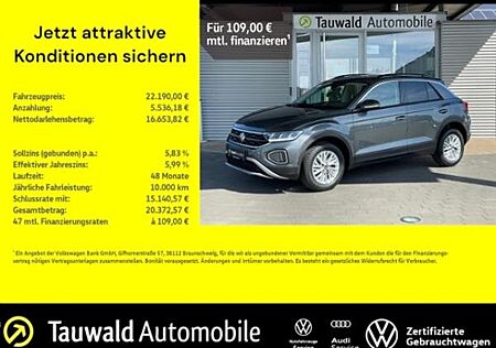 VW T-Roc Volkswagen 1.0 TSI Life LED/SHZ/NAVI/APP/ALLSEASON