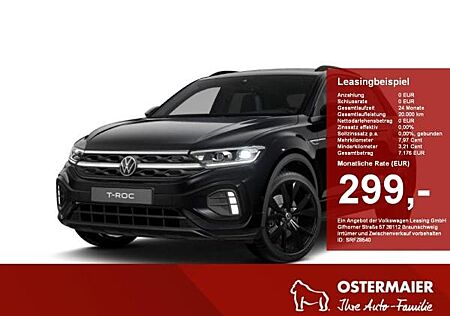 VW T-Roc Volkswagen R-Line 1.5 TSI OPF DSG AHK,19Alu,IQ.Drive,Matrix LED,BlackStyle,Nav