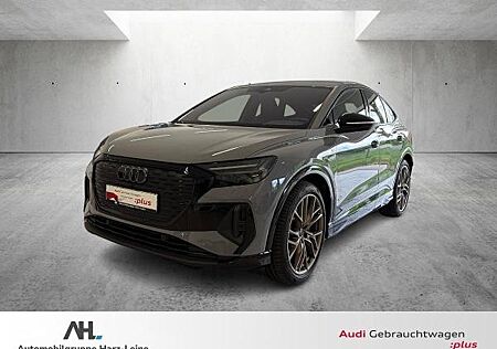 Audi Q4 e-tron Q4 Sportback e-tron 45 S line quattro Matrix AHK Navi ACC Wärmepumpe Optik schwarz plus