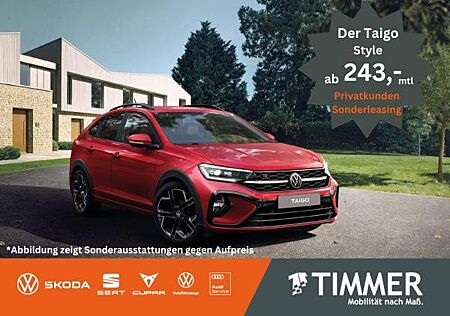 VW Taigo Volkswagen Style 1.0l TSI*Sonderleasing*Sofort Verfügbar*Ohne Sonderzahlung
