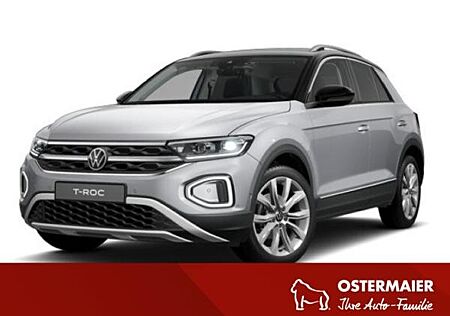 VW T-Roc Volkswagen Style 1.0TSI 6-Gang 5J-GARANTIE,LED-PLUS,AHK,KAMERA,PDC,AHK,18ALU,ACC,NAVI
