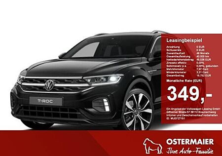 VW T-Roc Volkswagen R-Line 2.0TSI DSG 4MOTION 4J-GARANTIE,IQ.LIGHT,LEDER,NAVI,AHK
