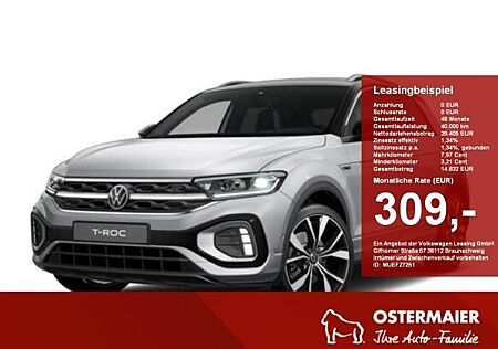 VW T-Roc Volkswagen R-Line 1.5TSI DSG 4J-GARANTIE,AHK,IQ.LIGHT,KEYLESS,NAVI,KAMERA