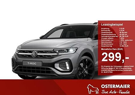 VW T-Roc Volkswagen R-Line 1.5TSI DSG 4J-GARANTIE,AHK,IQ.LIGHT,NAVI,KAMERA,19ALU