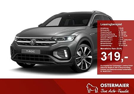 VW T-Roc Volkswagen R-Line 1.5TSI DSG 4J-GARANTIE,MATT-LACK,AHK,IQ.LIGHT,19ALU,KAMERA