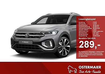 VW T-Roc Volkswagen R-Line 1.5TSI DSG 4J-GARANTIE,