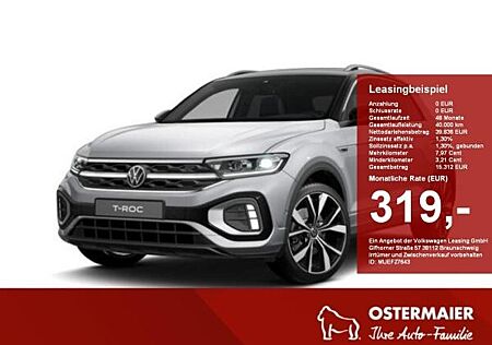 VW T-Roc Volkswagen R-Line 1.5TSI DSG 4J-GARANTIE,AHK,KEYLESS,NAVI,KAMERA,IQ.LIGHT