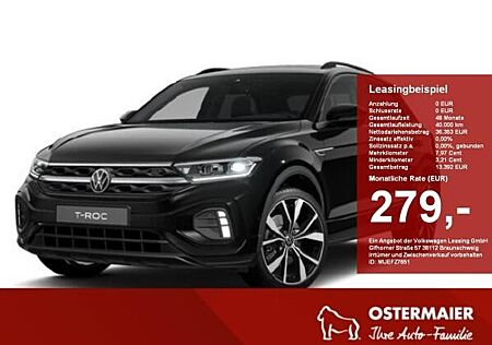 VW T-Roc Volkswagen R-Line 1.5TSI 6-Gang 4J-GARANTIE,LED,NAVI,19ALU,AHK